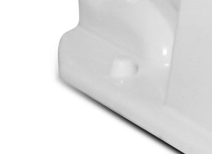 ICERA Plastic Floor Bolt Caps White (pair) MC-505.01