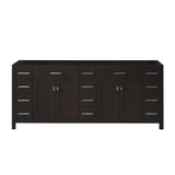 Virtu USA Caroline Parkway 78" Cabinet Only - Luxe Bathroom Vanities Luxury Bathroom Fixtures Bathroom Furniture