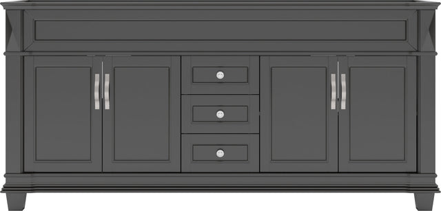 Virtu USA Victoria 72" Cabinet Only - Luxe Bathroom Vanities