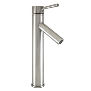 Virtu USA Bradford 60" Double Bath Vanity with White Engineered Stone Top and Square Sinks with Brushed Nickel Faucets with Matching Mirror