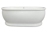 Hydro Systems MDM7036ATO-WHI DOMINGO 7036 AC TUB ONLY - WHITE