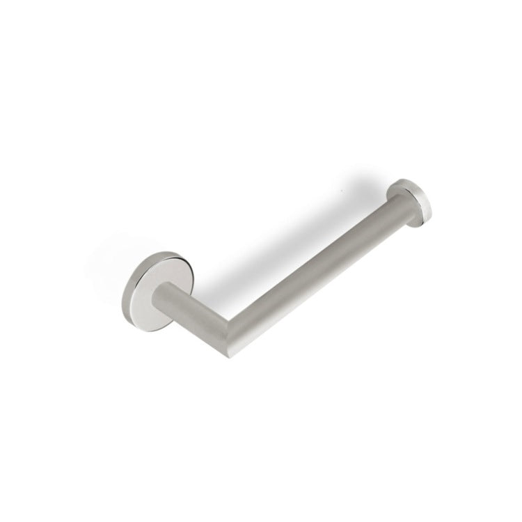 Toilet Paper Holder, Round, Satin Nickel