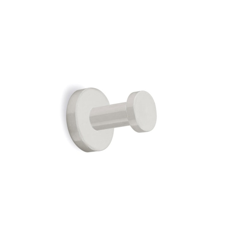 Robe Hook, Modern, Satin Nickel