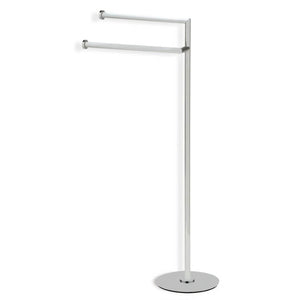 Towel Stand, Satin Nickel, Free Standing
