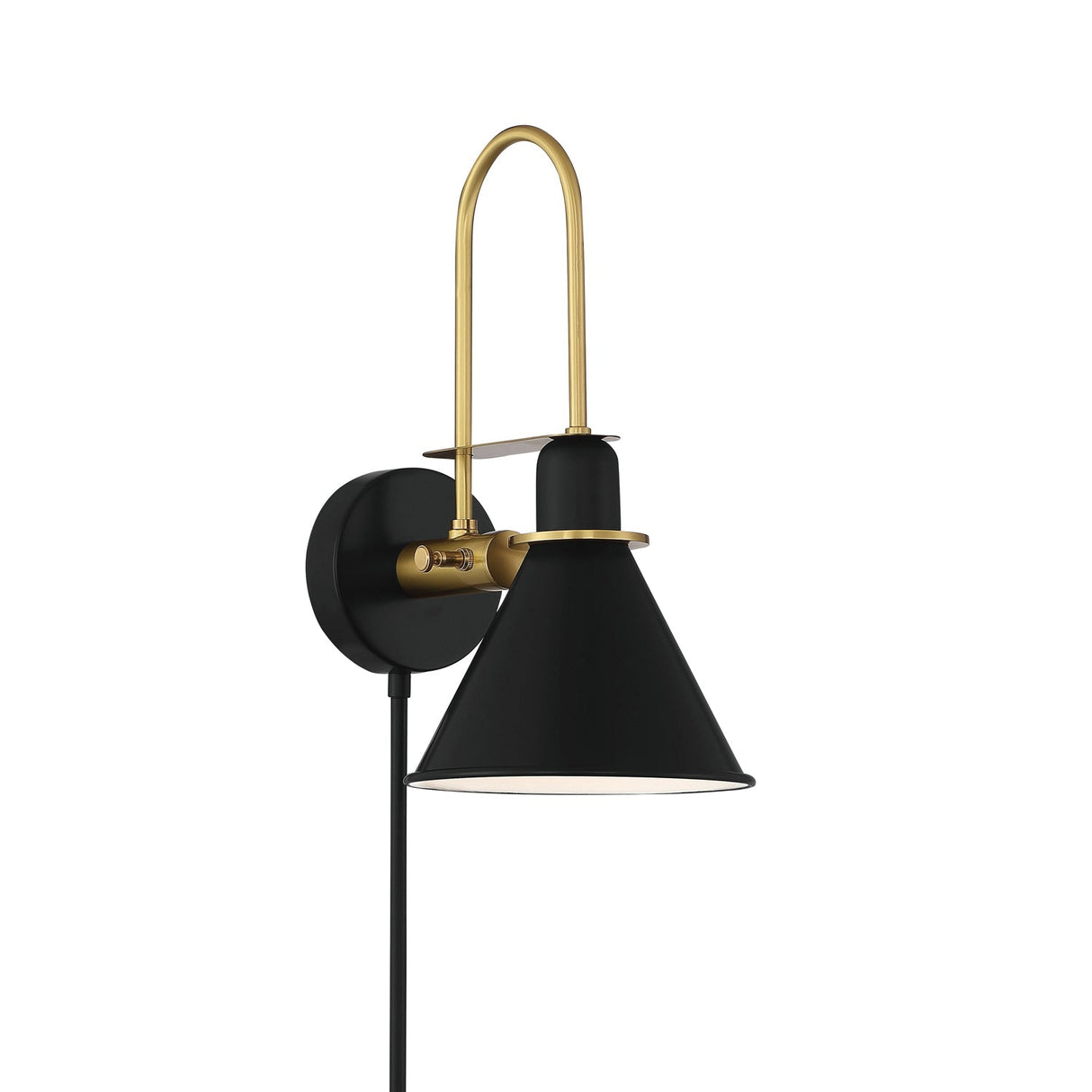 Medford 1 Light Matte Black Sconce MED-B5501-MK