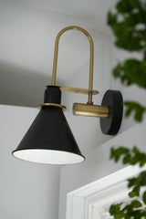 Medford 1 Light Matte Black Sconce MED-B5501-MK