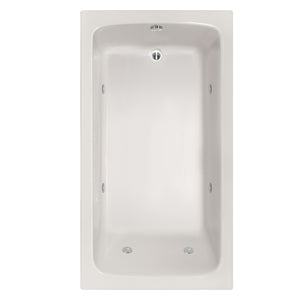 Hydro Systems MEL7236ACO-WHI MELISSA 7236 AC W/COMBO SYSTEM-WHITE