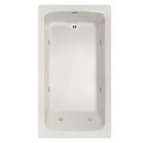 Hydro Systems MEL7236AWP-WHI MELISSA 7236 AC W/WHIRLPOOL SYSTEM-WHITE