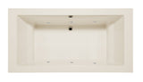 Hydro Systems MEN7036AWP-BIS MELLENIE 7036 AC W/WHIRLPOOL SYSTEM- BISCUIT