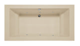 Hydro Systems MEN7036AWP-BON MELLENIE 7036 AC W/WHIRLPOOL SYSTEM- BONE