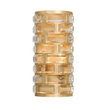 Meridian 4 Light Antique Gold Sconce MER-4862-GA