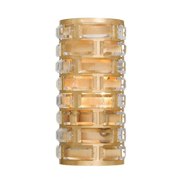 Meridian 4 Light Antique Gold Sconce MER-4862-GA