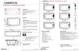 Americh MZ6032TLA5-WH Mezzaluna 6032 ADA Left Hand - Tub Only / Airbath 5 - White