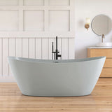 New England Home Goods 71" Arc Freestanding acrylic bathtub