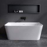 New England Home Goods 55" Serenity Freestanding acrylic bathtub