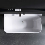 New England Home Goods 55" Serenity Freestanding acrylic bathtub