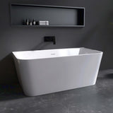 New England Home Goods 55" Serenity Freestanding acrylic bathtub
