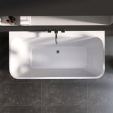 New England Home Goods 59" Serenity Freestanding acrylic bathtub