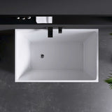 New England Home Goods 43" Soak Freestanding acrylic bathtub No bench