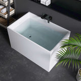 New England Home Goods 43" Soak Freestanding acrylic bathtub No bench