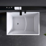 New England Home Goods 40" Tranquility Freestanding acrylic bathtub