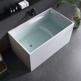 New England Home Goods 47" Tranquility Freestanding acrylic bathtub