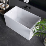 New England Home Goods 47" Tranquility Freestanding acrylic bathtub