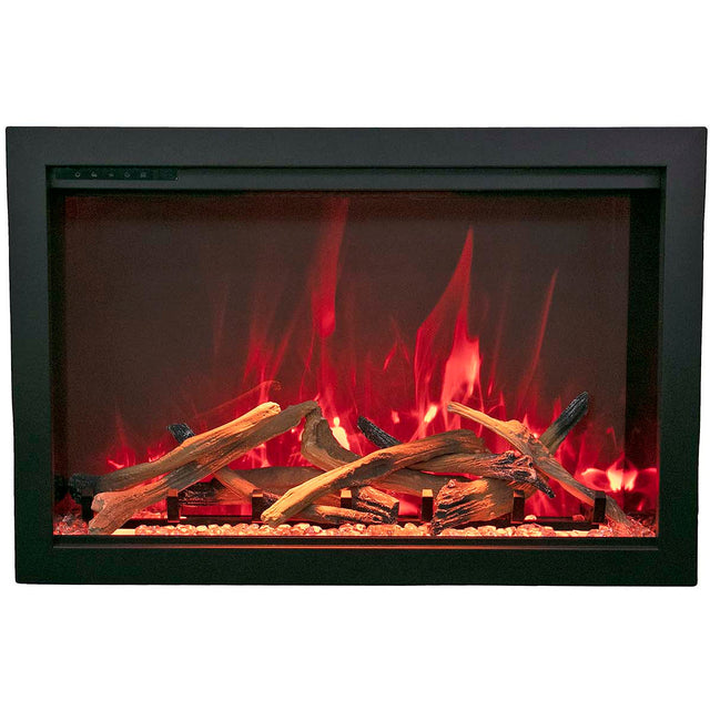 Amantii TRD-44-BESPOKE Traditional Bespoke - 44" Indoor / Outdoor Electric Insert Featuring, WiFi Compatibility, Bluetooth Connectivity, Multi Function Remote, and a Selection of Media Options