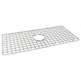FRANKE MH36-36S 32.1-in. x 15.8-in. Stainless Steel Bottom Sink Grid for Manor House MHX710-36 Stainless Sink In Stainless