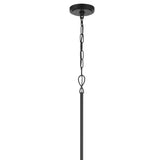 Mila 15 Light Black Chandelier MIL-8015-BK