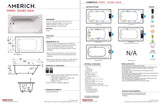 Americh MI5430ADATA5-BI Miro 5430 ADA - Tub Only / Airbath 5 - Biscuit