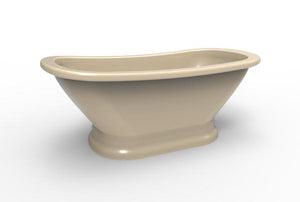 Hydro Systems MIT7238STO-ALM MITRA 7238 STON TUB ONLY - ALMOND