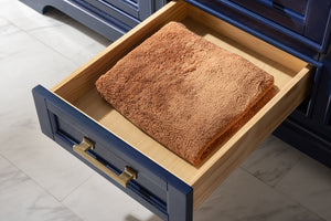 Milano 60" Single Sink Vanity with White Quartz Top