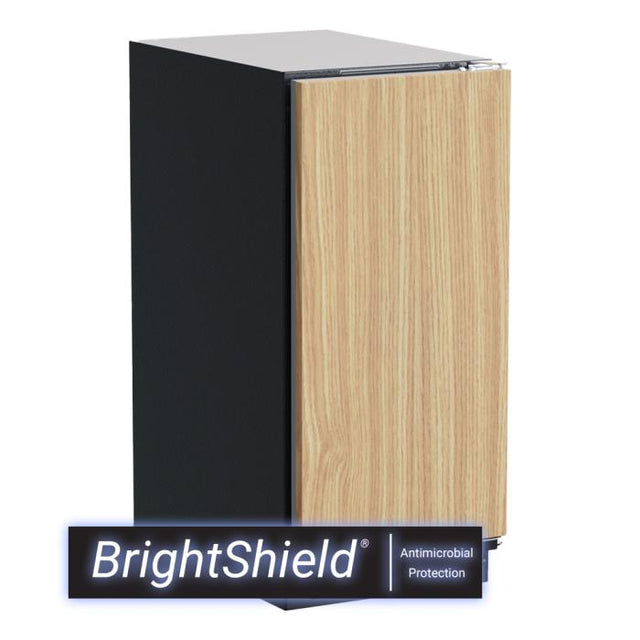 Marvel MLCP215-IS81A 15" Classic Clear Ice Machine, 39 lb/Day, w/ Pump, Panel Ready Solid Door, BrightShield