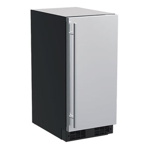 Marvel MLCP215-SS01B 15" Classic Clear Ice Machine, 39 lb/Day, w/ Pump, Stainless Solid Door
