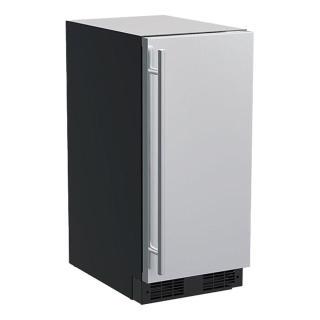 Marvel MLCP215-SS01B 15" Classic Clear Ice Machine, 39 lb/Day, w/ Pump, Stainless Solid Door