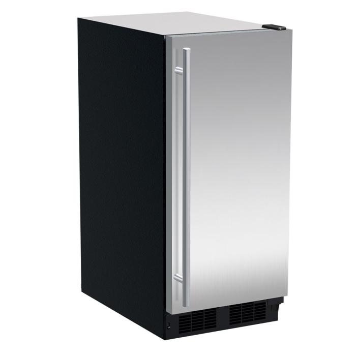 Marvel MLCR215-SS01B 15" Classic Crescent Ice Machine, 25 lb/Day, Stainless Solid Door
