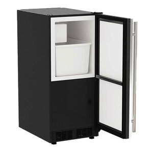 Marvel MLCR215-SS01B 15" Classic Crescent Ice Machine, 25 lb/Day, Stainless Solid Door - view 2