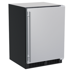 Marvel MLRI224-SS01A 24" Classic Refrigerator/Freezer, 4.9 Cu. Ft., w/ Ice, Stainless Solid Door