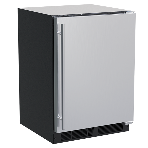 Marvel MLRI224-SS01A 24" Classic Refrigerator/Freezer, 4.9 Cu. Ft., w/ Ice, Stainless Solid Door