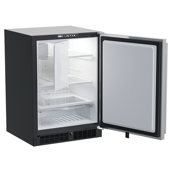 Marvel MLRI224-SS01A 24" Classic Refrigerator/Freezer, 4.9 Cu. Ft., w/ Ice, Stainless Solid Door - view 2