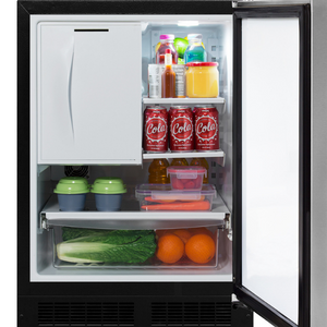 Marvel MLRI224-SS01A 24" Classic Refrigerator/Freezer, 4.9 Cu. Ft., w/ Ice, Stainless Solid Door - view 4