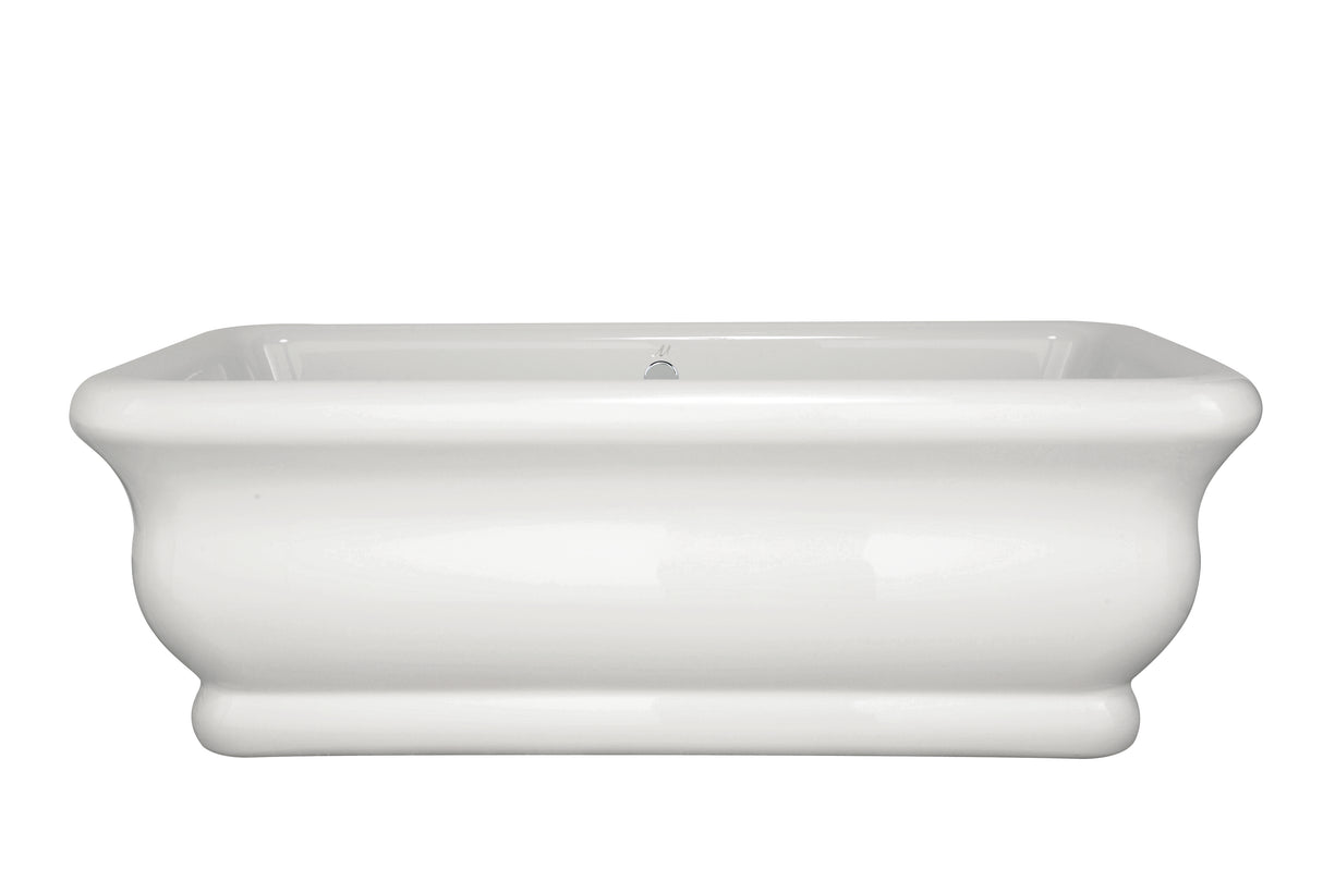 Hydro Systems MMI7036ATO-WHI MICHELANGELO 7036 AC TUB ONLY - WHITE