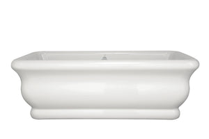 Hydro Systems MMI7036ATO-WHI MICHELANGELO 7036 AC TUB ONLY - WHITE