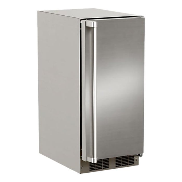 Marvel MOCL215-SS01B 15" Outdoor Clear Ice Machine, 39 lb/Day, Stainless Solid Door