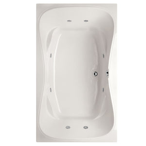 Hydro Systems MON7242AWP-WHI MONTEREY 7242 AC W/WHIRLPOOL SYSTEM-WHITE
