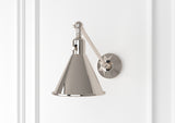 Morgan 1 Light Aged Brass Task Sconce MOR-8800-AG