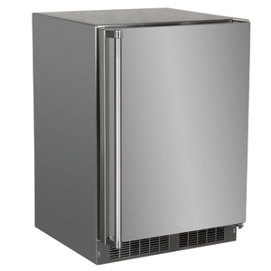 Marvel MORE124-SS31A 24" Outdoor Refrigerator, 5.3 Cu. Ft., Stainless Solid Door, Locking