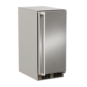 Marvel MORE215-SS31A 15" Outdoor Refrigerator, 2.7 Cu. Ft., Stainless Solid Door, Locking