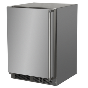 Marvel MORE224-SS51A 24" Outdoor Refrigerator, 5.1 Cu. Ft., Stainless Solid Door, LH, Locking